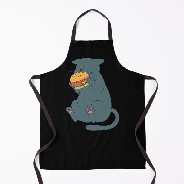Item preview, Cat Eating Burger designed and sold by Pixelish.