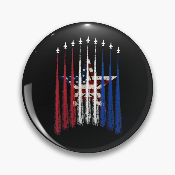 Item preview, Fourth of July Fighter Jets Red White Blue 4th American Flag designed and sold by OSTONSHOP.