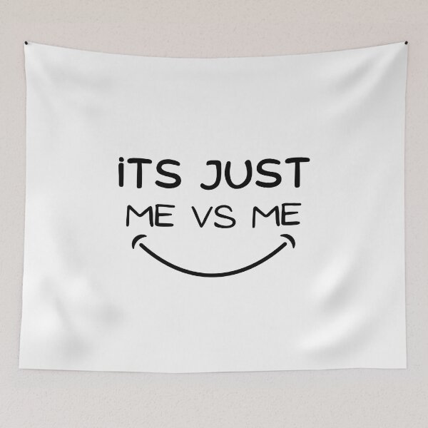 Item preview, its just me vs me designed and sold by DoraHappy.