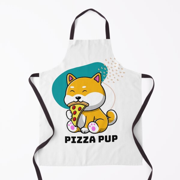 Item preview, Dog Eating Pizza Slice Pup designed and sold by TheWildFlix.