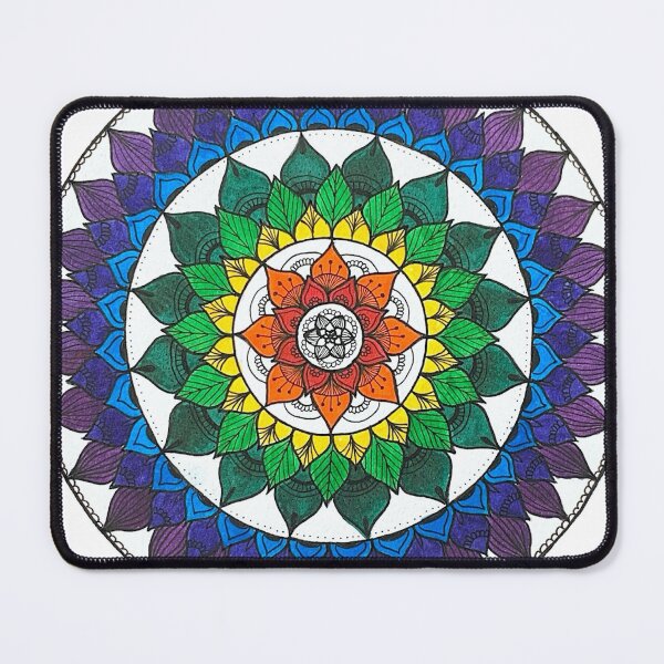 Item preview, Rainbow Mandala designed and sold by Emma Roach.