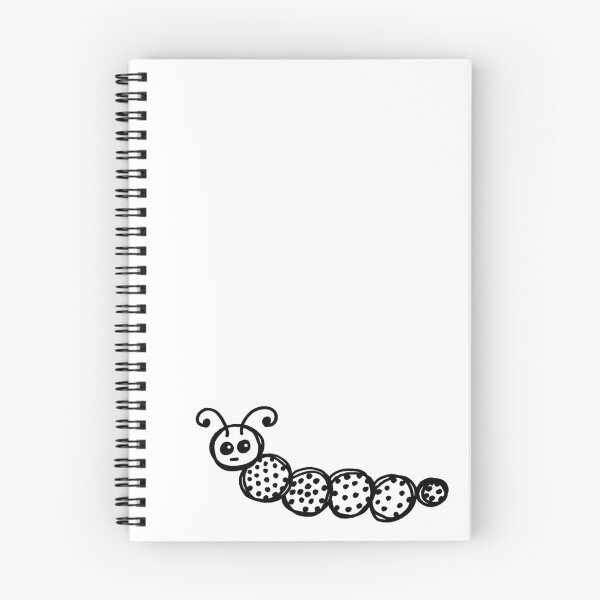 Item preview, Sketched Apathetic Caterpillar designed and sold by PeachBabeSuds.