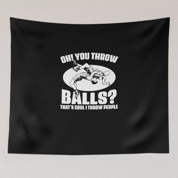 Item preview, I Throw People Funny Wrestling Sport For Freestyle Wrestlers designed and sold by Nessshirts.