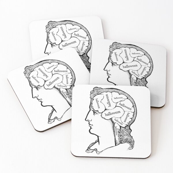 Item preview, Halloween on the Brain designed and sold by Socket and Founder Grave Goods Emporium.
