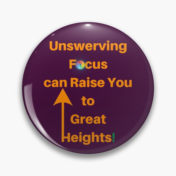 Item preview, Unswerving Focus can Raise You to Great Heights! designed and sold by MiistyDesignz.