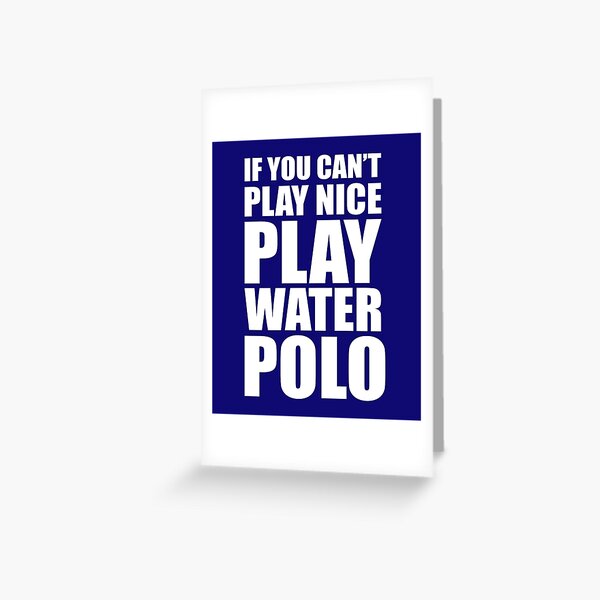 Polo Aesthetic Greeting Card for Sale by bobbymurphy