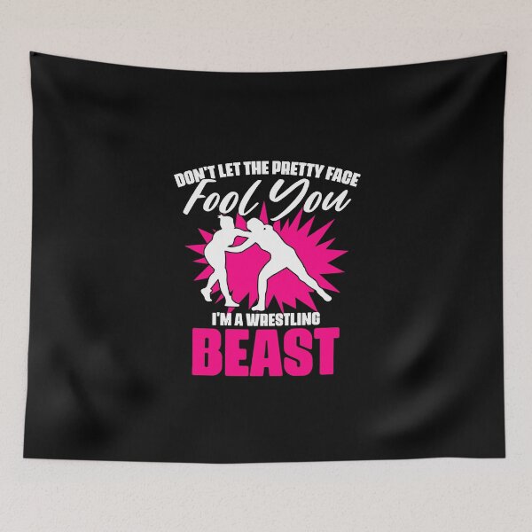 Item preview, Funny Wrestling Sports Humor For A Girl Freestyle Wrestler designed and sold by Nessshirts.