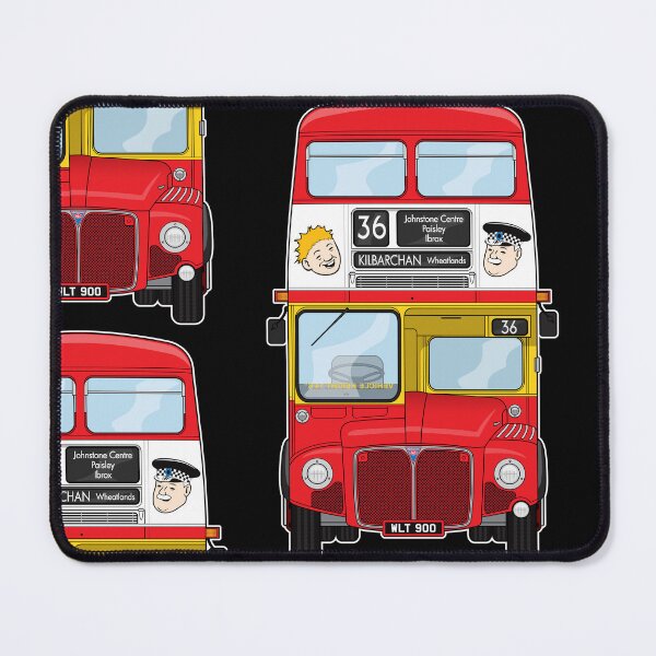 Item preview, Clydeside Scottish JC10 Routemaster RM900 WLT900 Comic Advert Illustration Classic, RETRO Nostalgia designed and sold by BFXIII.