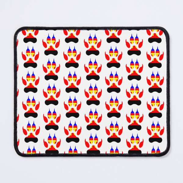 Item preview, Wolf Paw Polyamory Pride Background designed and sold by MMwolfdogden.