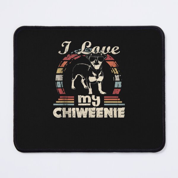 Item preview, I Love My Chiweenie Vintage Retro For Dog designed and sold by unkngrauew.