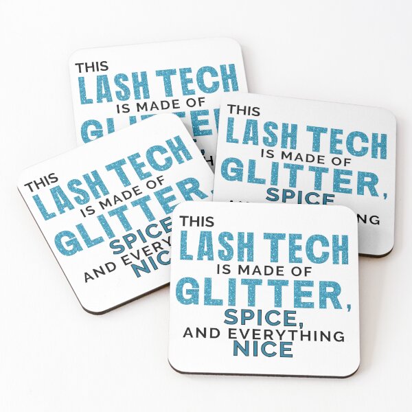 Item preview, This lash tech is made of sugar spice and everything nice  designed and sold by 306Biz.
