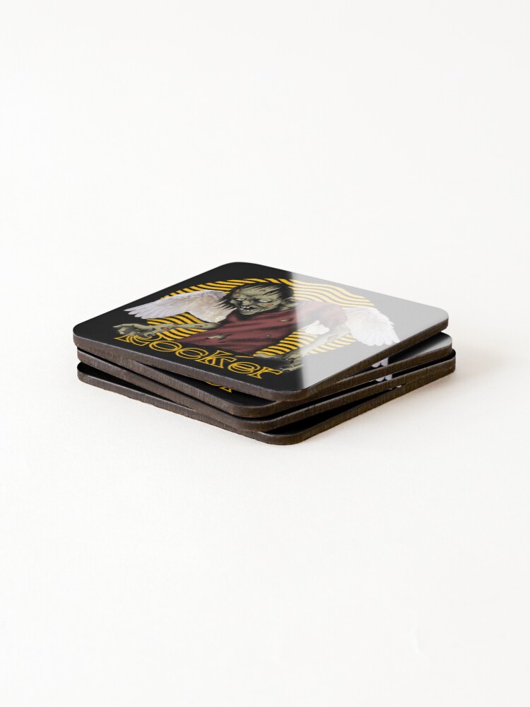 Thumbnail 4 of 5, Coasters (Set of 4), Zombie Rocker designed and sold by AVTRVOATS.