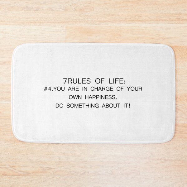 Item preview, 7RULES OF LIFE 4B designed and sold by Megaalinz.