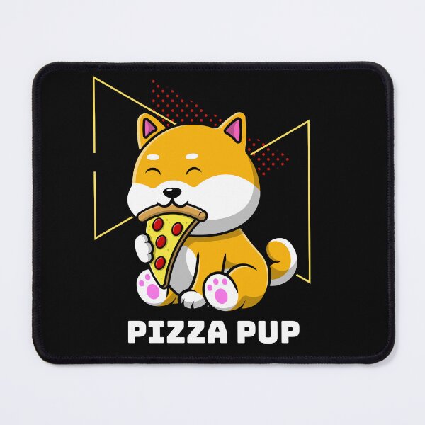 Item preview, Dog Eating Pepperoni Pizza Slice Pup designed and sold by TheWildFlix.