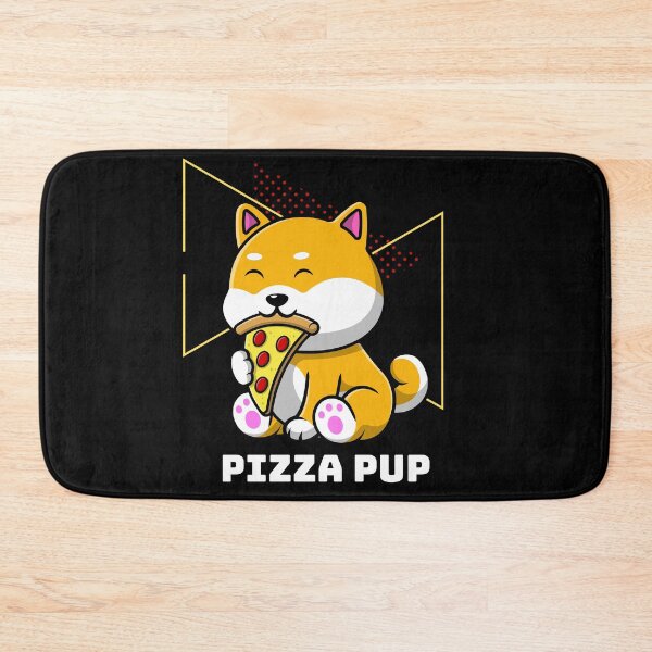 Item preview, Dog Eating Pepperoni Pizza Slice Pup designed and sold by TheWildFlix.