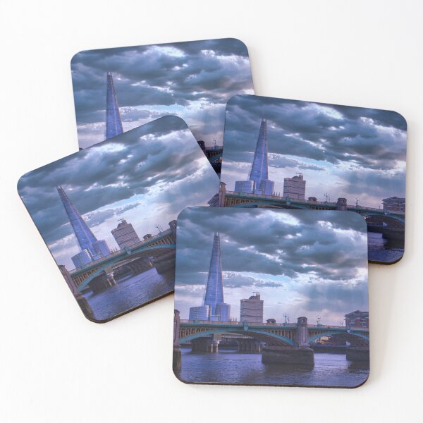 Item preview, The Shard behind the Southwark Bridge designed and sold by Ann Biddlecombe.