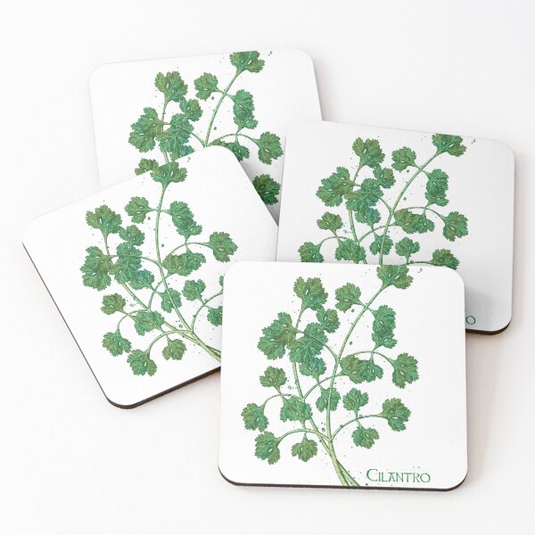 Item preview, Watercolor Culinary Herbs: Cilantro designed and sold by LittleSunShoppe.