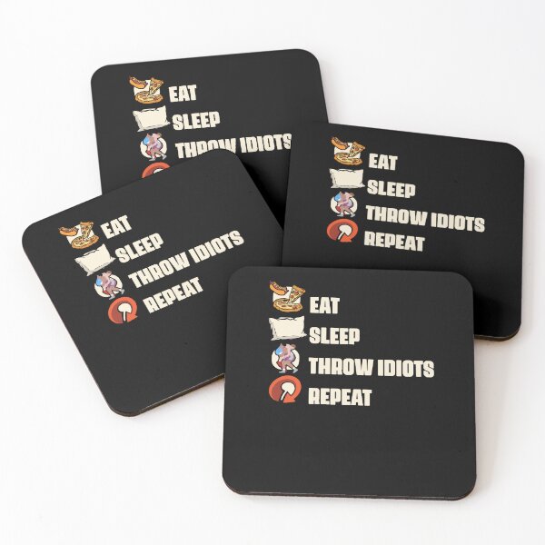 Item preview, Eat Sleep Wrestle Repeat Funny Wrestling Sport For Wrestler  designed and sold by Nessshirts.