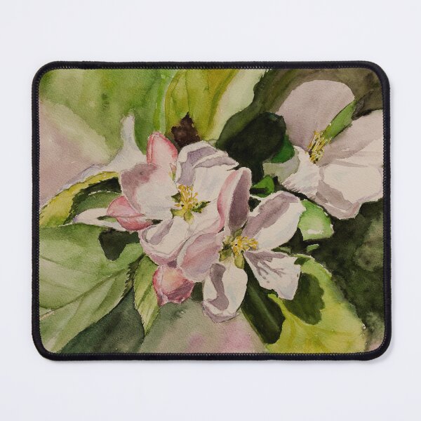 Item preview, Apple Blossom Watercolour Painting designed and sold by Monika's Painting.