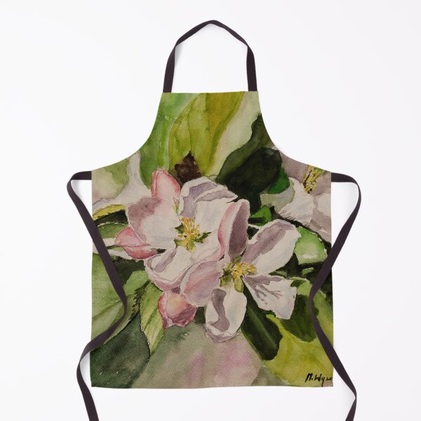 Item preview, Apple Blossom Watercolour Painting designed and sold by Monika's Painting.