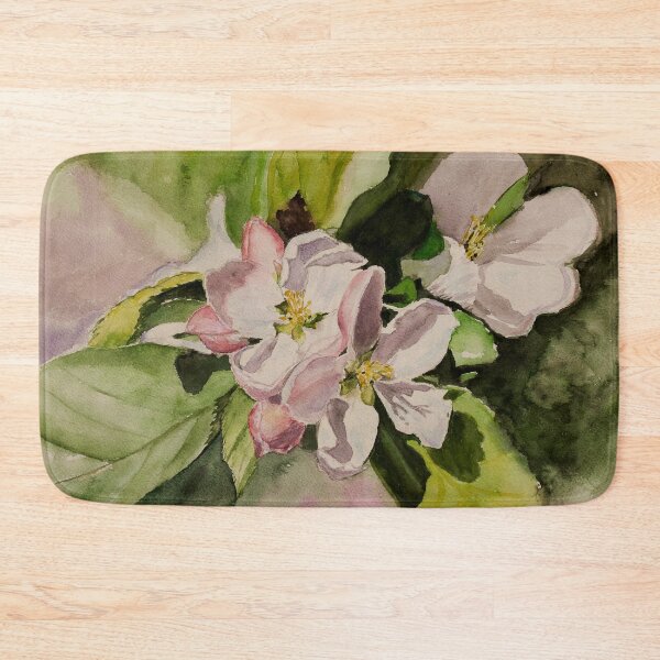 Item preview, Apple Blossom Watercolour Painting designed and sold by Monika's Painting.