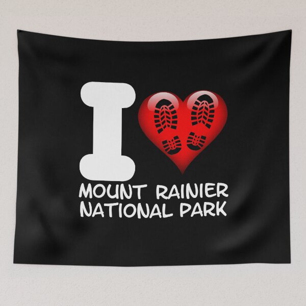Item preview, With My Hiking Crew At Mount Rainier National Park In Washington State Hiking The Burroughs Mountain Hike designed and sold by Sonatablue.