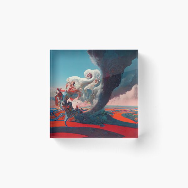 Magnificent Chaos 10/10 Acrylic Block