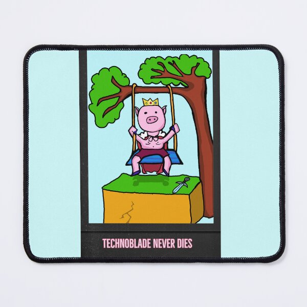Item preview, Technoblade Never Dies (On a Swing) designed and sold by Artm2.