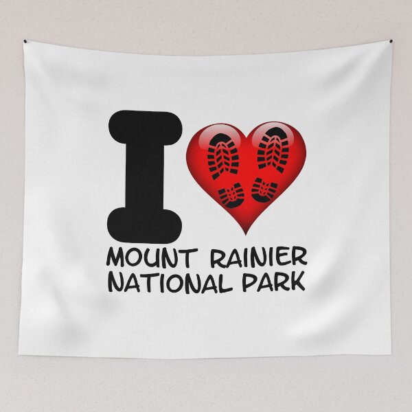 Item preview, Me And My Hiking Crew At Mount Rainier National Park In Washington State Hiking The Burroughs Mountain Hike designed and sold by Sonatablue.