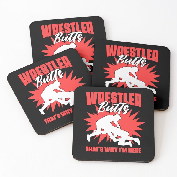 Item preview, That's Why I'm Here Funny Wrestling Sports Pun For Wrestlers designed and sold by Nessshirts.