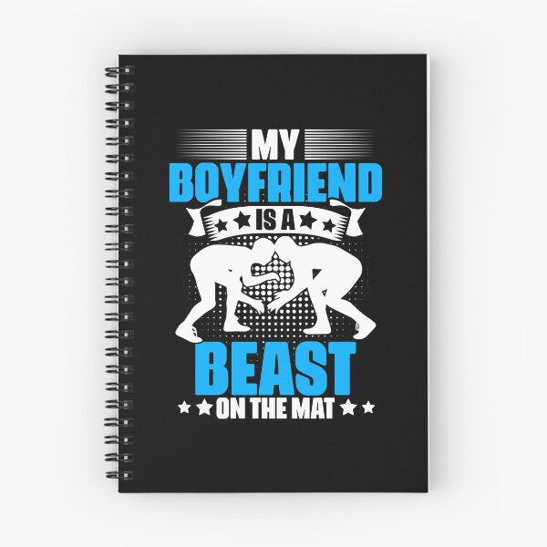 Item preview, My Boyfriend Is A Wrestler Funny Wrestling Fan Humor Lover designed and sold by Nessshirts.