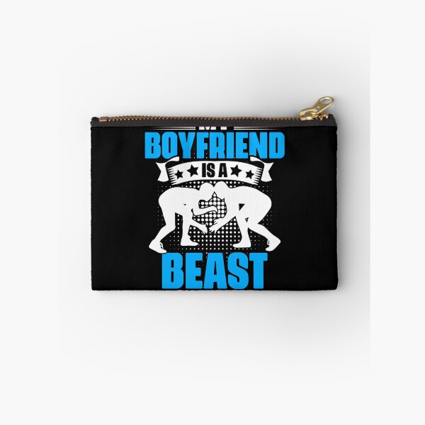Item preview, My Boyfriend Is A Wrestler Funny Wrestling Fan Humor Lover designed and sold by Nessshirts.