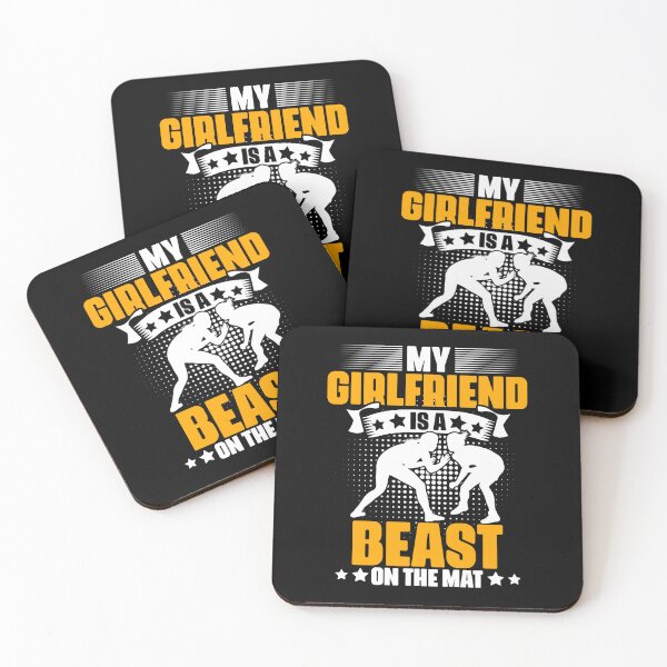 Item preview, My Girlfriend Is A Wrestler Funny Wrestling Fan Humor Lover designed and sold by Nessshirts.