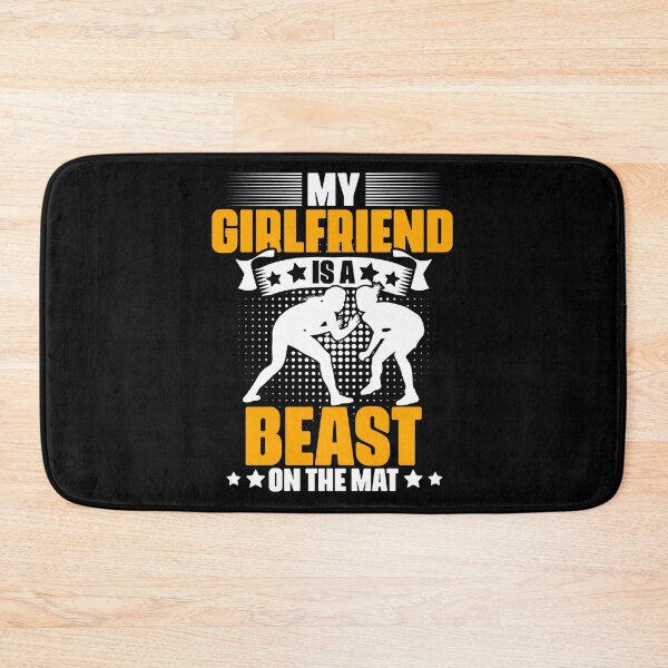 Item preview, My Girlfriend Is A Wrestler Funny Wrestling Fan Humor Lover designed and sold by Nessshirts.