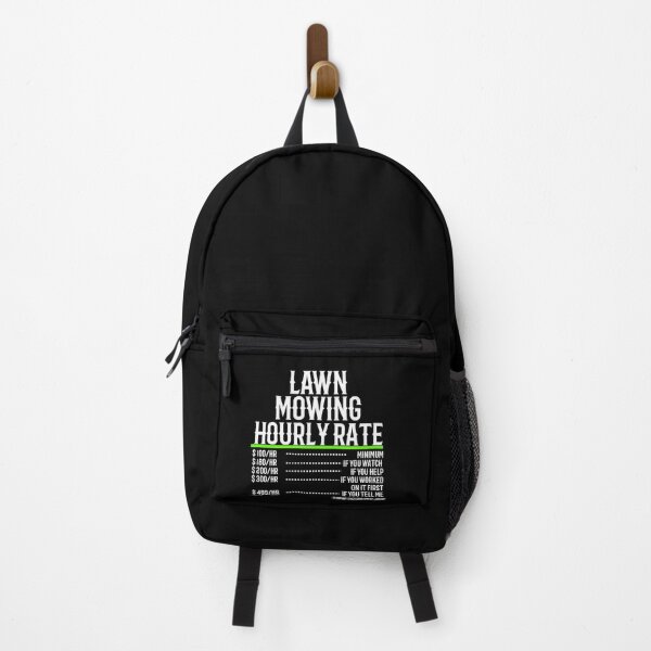 Item preview, Lawn Mowing Hourly Rate designed and sold by TeesYouWant.