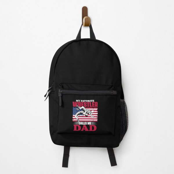 Item preview, My Favorite Wrestler Calls Me Dad Patriot Wrestle Wrestling designed and sold by Nessshirts.