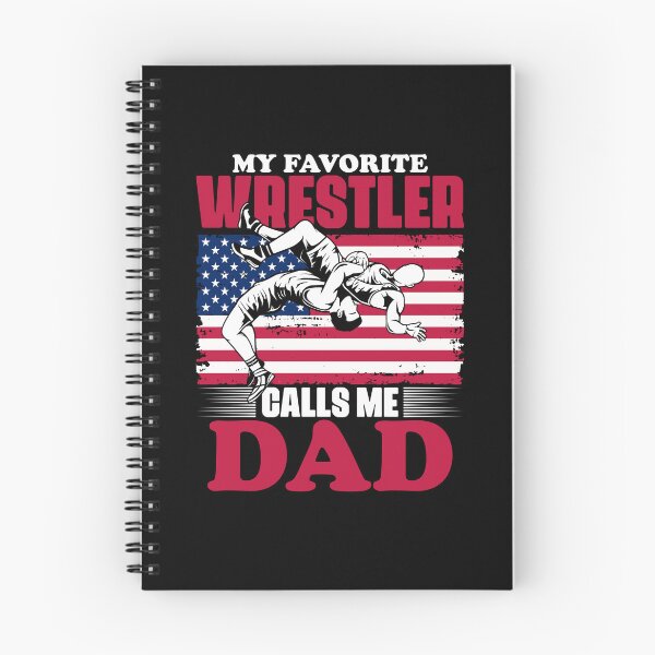 Item preview, My Favorite Wrestler Calls Me Dad Patriot Wrestle Wrestling designed and sold by Nessshirts.
