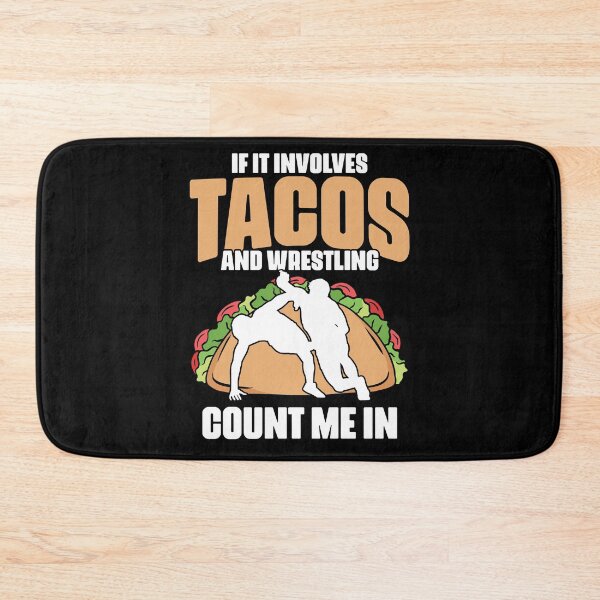 Item preview, Funny Wrestling Food Humor For A Wrestler Wrestle Taco Lover designed and sold by Nessshirts.