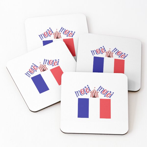 Item preview, Merci - French - Circus designed and sold by boomantique.