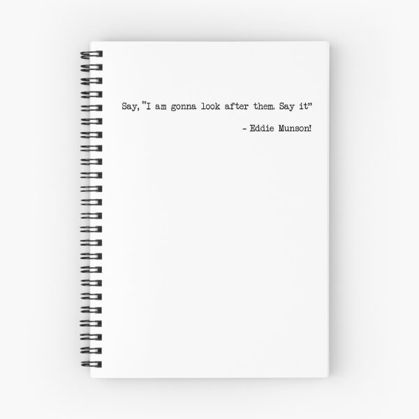 Item preview, Eddie Munson - Say I am gonna look after them designed and sold by FotoTee.