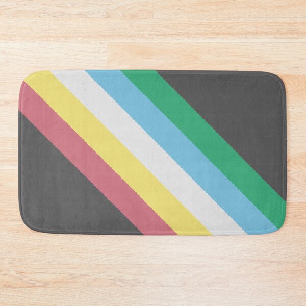 Item preview, Disability Pride Square (Visually Safe)  designed and sold by sheregenerated.