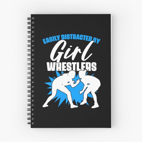 Item preview, Easily Distracted Funny Wrestling Sports Humor For Wrestlers designed and sold by Nessshirts.