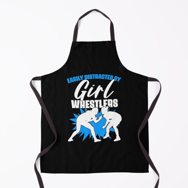 Item preview, Easily Distracted Funny Wrestling Sports Humor For Wrestlers designed and sold by Nessshirts.