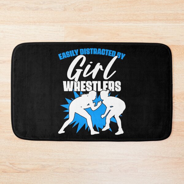 Item preview, Easily Distracted Funny Wrestling Sports Humor For Wrestlers designed and sold by Nessshirts.