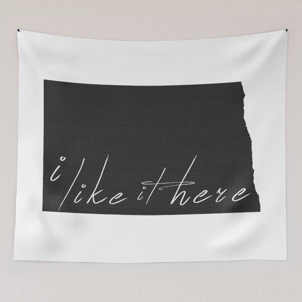 Item preview, I Like it Here North Dakota designed and sold by surgedesigns.