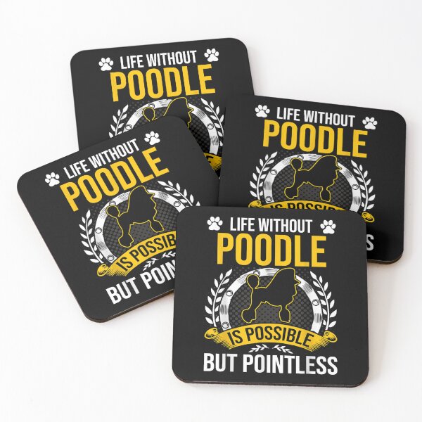 Item preview, Life Without Poodle Is Pointless Dog Lover designed and sold by DrewDzung.