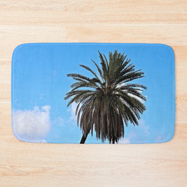 Item preview, Palm Tree Wind Clouds Sky Summer designed and sold by Anna Lemos.