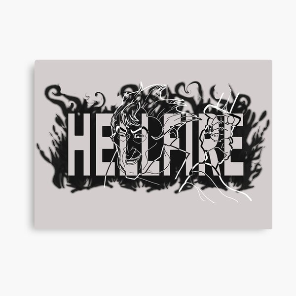 Hell Fire Light 4x4 Canvas - Transformative Art