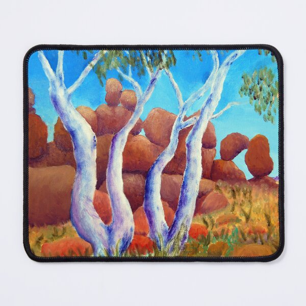 Item preview, Ghost gum at devil's marbles near Alice Springs designed and sold by treborbob.
