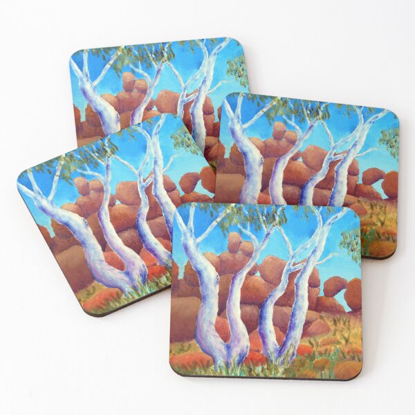 Item preview, Ghost gum at devil's marbles near Alice Springs designed and sold by treborbob.